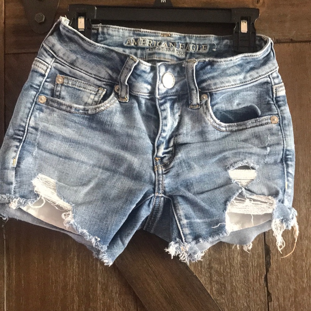 American Eagle Jean Shorts Next Level Stretch size 00